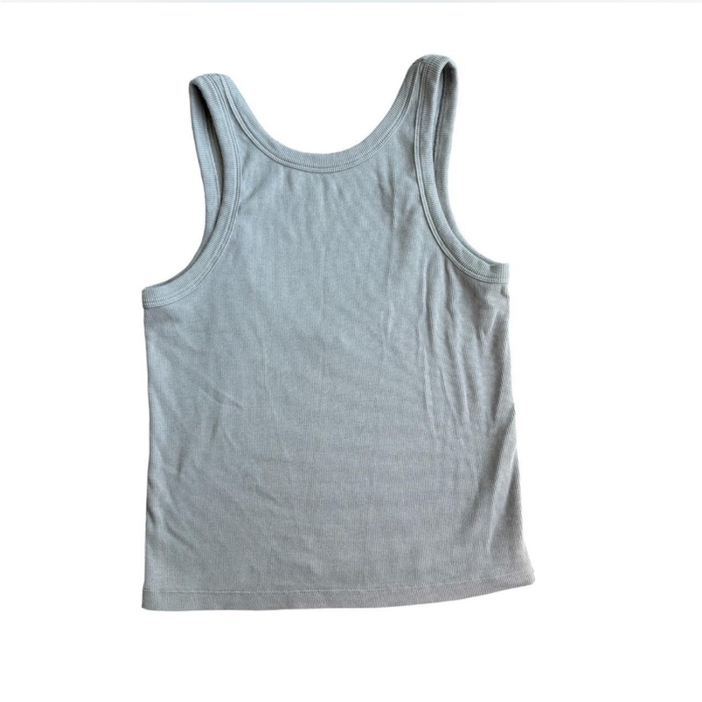 Green Ribbed Tank Top Bundle - Picture 2 of 4